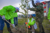 В Нарьян-Маре посадили деревья в рамках Всероссийской акции «Сохраним лес»